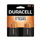 Duracell Coppertop 9V Alkaline Batteries - 2 Pack-LONG-LASTING BATTERIES DESIGNED FOR DEPENDABILITY: Duracell Coppertop alkaline batteries deliver the lasting power and performance you can count on for electronic devices throughout the home or on-the-go