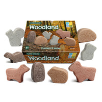 Yellow Door Little Lands Woodland 8-Piece Set-If you go down to the woods today, why not take these delightful woodland animal figures with you?