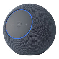 Amazon Echo Studio with Alexa+ Early Access - Graphite-It's like a concert in your living room: Experience immersive sound thanks to spatial audio and Dolby Atmos in a compact design that fits easily into any living space. With room adaptation technology, Echo Studio analyzes the acoustics of your room, fine-tuning playback for optimal sound no matter where it's placed