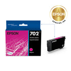 Epson T702 Ink Cartridge - Standard Capacity - Magenta-Worry-free handling - smudge, fade and water resistant prints 