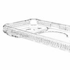 ITSKINS Hybrid_R Compatible with MagSafe Case for iPhone 17 Pro - Clear-Never-yellowing, crystal clear rigid polycarbonate back<