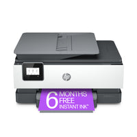 HP OfficeJet Pro 8015e Wireless All-in-One Colour Inkjet Printer with Bonus 6 months Instant Ink with HP+-BEST FOR - The OfficeJet 8015e is perfect for small businesses and home offices printing professional-quality colour documents like forms, reports, brochures and presentations