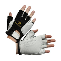 Impacto 404-30 Half Finger Impact Glove, Medium-Anti-impact and anti-vibration glove