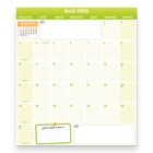 Blueline 2025-2026 Frigobloc Magnetic Calendar - 14" x 13-1/2" - French-One month on each sheet, one ruled block per day