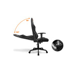 COUGAR Armor Elite Reclining and Tilting Gaming Chair - Black and Gold-Wipe with a damp cloth