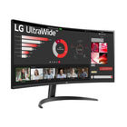 LG 34" 21:9 Curved Ultrawide QHD Monitor With Freesync - 34WR51QC-B-VA Panel Type