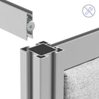 Luxor Modular Plush Wall - 70" W x 70" H-Integrates with the Room Divider System for scalable layouts
