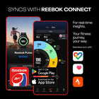 Reebok Pulse Smartwatch - 45 mm - Vector Blue-10-day battery life keeps you moving. a rapid-charge burst takes you from near-empty to ready-to-roll in minutes. 
