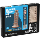 Mr.Playwood Leaning Tower of Pisa 3D Wooden STEM Model - Set of 379-Wooden Puzzle with very high precision plywood pieces