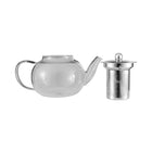 Maxwell & Williams Blend Teapot with Stainless Steel Infuser - 800mL-Crafted from high-quality stainless steel and borosilicate glass