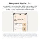 Google Pixel 9 - 128 GB - Porcelain - Bell and Virgin Plus-Advanced camera. Next-level amazing: The advanced Pixel Camera includes a 50 MP main sensor for incredible image and video quality. And a new 48 MP ultrawide camera for stunning Macro Focus.