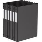 Davis Group Premium Economy Binder - Round Ring - 5/8" - Black - 6 Pack-3 Ring Binder