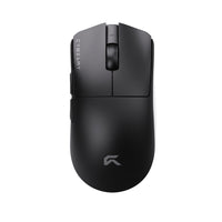 Cybeart Artemis Ultra-Light Tri-Mode Wireless Mouse - Black-Dual 300mAh instant hot-swappable batteries feature Type-C charging - provides continuous power for marathon gaming or productivity