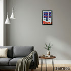 Edmonton Oilers 2025 Conference Champions Player Banners - Framed Print - 16" x 20"-Ready to hang - arrives fully assembled