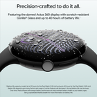 Google Pixel Watch 5 - 45 mm - Wi-Fi - Obsidian-Built for the long haul, featuring a repairable display and battery