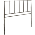 Modway Kiana Metal Stainless Steel Queen Headboard - Brown-Metal Queen Headboard