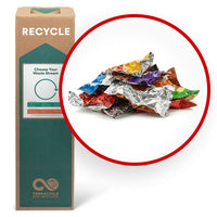 TerraCycle Candy and Snack Wrapper Zero Waste Box - Medium-Use this box to recycle any candy or snack wrappers