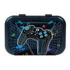 ZIPIT Recycled Plastic Pencil Case - Large Capacity Pencil Case for Boys - Gamer Design-Ample storage: Measuring 21.5 x 15 x 6 cm, this pencil case is designed to hold up to 60 pens and pencils. It's also perfect for storing other items such as erasers, sharpeners, and more