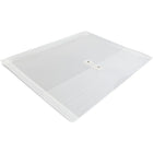 JAM Paper Plastic Envelopes with Button and String Tie Closure, Letter Booklet, 9.75 x 13, Clear Poly, 12 Pack (218B1CL)-Material: plastic