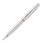 A.T. Cross Coventry Polished Chrome Ballpoint Pen - Medium - Black Ink-Medium-point tip produces 0.31mm line width for crisp, bold lines and excellent visibility.