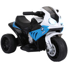 Aosom 6V Kids Motorcycle with Headlights - Blue-BMW licensed electric ride-on motorcycle with a realistic appearance for children 18-36 months old 