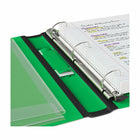 Staples Better Binder - 1-1/2" - Green-Easy-insert spine label, insertable from the inside