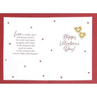Rosedale Valentine's Day Greeting Cards/Envelopes - 5-1/2" x 8" - Gold Hearts - 12 Pack-Printed on premium uncoated paper