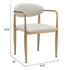 Zuo Zens Dining Chair - Quill Grey - Set of 2-6