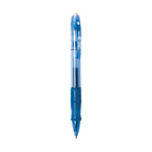 BIC Gelocity Gel Pens - Retractable - 0.7mm - Blue - 24 Pack-Contoured grip helps keep your hand comfortable as you write