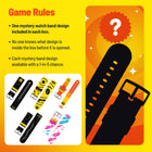 My Play Watch Emoji Mystery Band Blind Box-The easy-swap design lets you swap bands in seconds so you can rotate designs, build a collection, and keep your My Play Watch style fresh