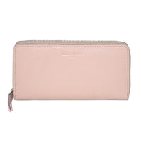 Club Rochelier Zip Around Clutch with Tab Wallet - Blush-17 Credit card slots