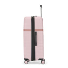 Bugatti Lisbon Carry-on Hardside Luggage - Pink-The telescopic trolley handle offers adjustable locking heights for comfort and ease of use