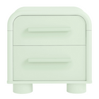 Modway Bellamy Curved 2-Drawer Nightstand - Sage-8