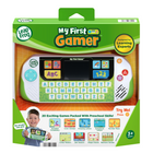 LeapFrog My First Gamer-Intended for ages 3+ years; requires 4 AA batteries; batteries included for demo purposes only; new batteries recommended for regular use