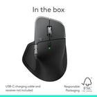 Logitech MX Master 4 for Mac - Ergonomic Bluetooth Mouse - Space Black-11