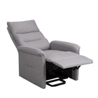 Brassex Levo Recliner Lift Chair - Light Grey-Slim profile