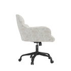 Brassex Dayton Office Chair - Grey-80mm hydraulic lift
