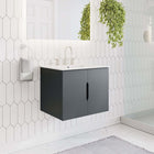 Modway Vitality 24" Bathroom Vanity - Grey/White-MDF and Particleboard Construction
