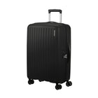 American Tourister 23" Rejoy Check-in Luggage - Medium - 360-Degree Spinner - True Black-Constructed of 100% polypropylene offering extreme durability with a texture that reduces the visibility of scratches