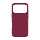 Blu Element Silicone Compatible with MagSafe Case for iPhone 17 Pro - Cranberry-MagSafe compatible