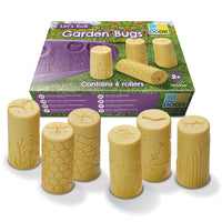 Yellow Door Let's Roll - Garden Bugs Rollers - Set of 6-These rollers offer an imaginative way for children to explore the natural world through creative play.