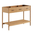 Modway Zaire 48" Single Sink Compatible Bathroom Vanity Cabinet - Natural-MDF and Rubberwood