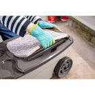 Suncast Garden Scooter - Taupe with Mocha Lid-Internal size: 85 gallons
