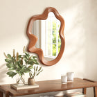 Zuo Foz Mirror - Brown-Mirror Placement: Wall