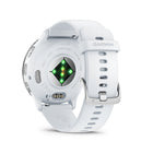 Garmin Venu 3 Watch - 45 mm - Silver Stainless Steel Bezel with Whitestone Case and Silicone Band-Choose how you work out with animated workouts for strength, cardio, HIIT, yoga or pilates, or create your own workouts with our exercise library, and send to your watch. Even get free Garmin Coach running training plans for 5K, 10K or half-marathon distances