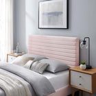 Modway Tranquil Channel Tufted King/California King Headboard - Pink-Dense Foam Padding