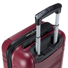 Roots Banff Carry-On Luggage - 20" - Merlot-Split-case design with mesh lining and interior pocket