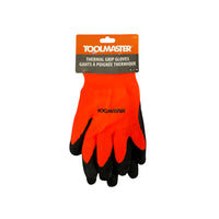 Toolmaster TG100 Thermal Grip Work Gloves-Comes with a thermal lining that helps keep your hands warm in cold conditions