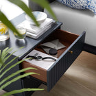 Modway Dakota Nightstand - Blue-Brass Hardware