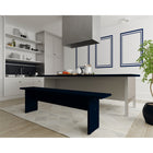 Manhattan Comfort Nomad 67.91" Modern Dining Bench - Blue-Seating Space Capacity for 2 Persons